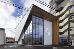 木造事務所外観