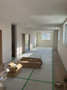 【事務所建築】2階建て事務所　～建築途中～